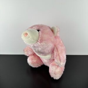 Gund Rare Snuffles Shimmer Pink Polar Bear Teddy 13” #15086 Large Tinsel Plush